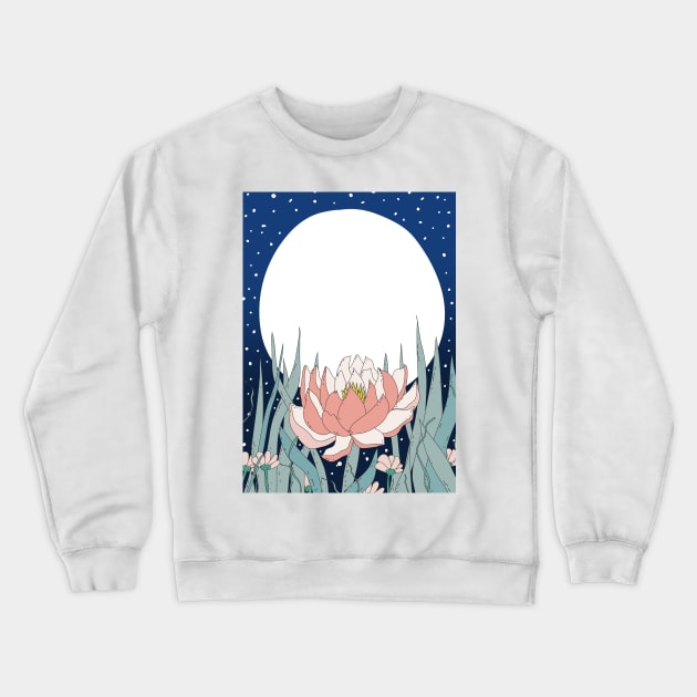 Under the Moon. Crewneck Sweatshirt by nickemporium1